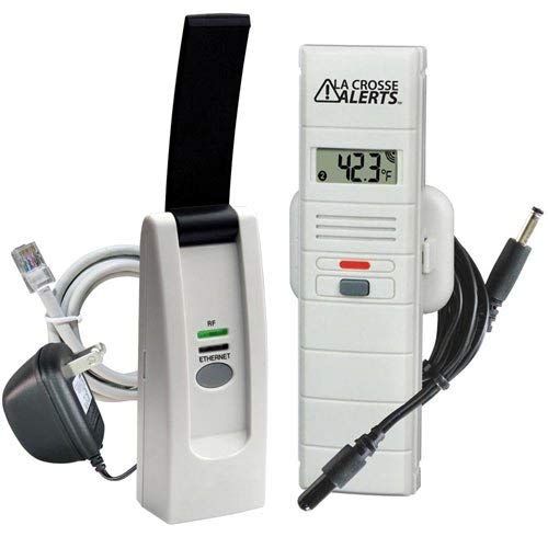 La Crosse Alerts Temperature & Humidity Monitor & Alert Kit with Dry Probe