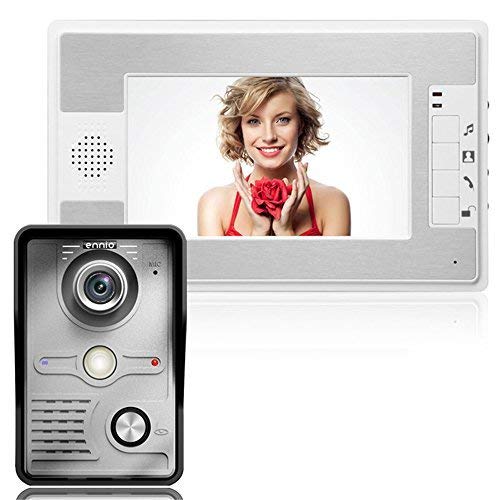 Mountainone 7 Inch Video Door Phone Doorbell Intercom Kit 1-camera 1-monitor Night Vision