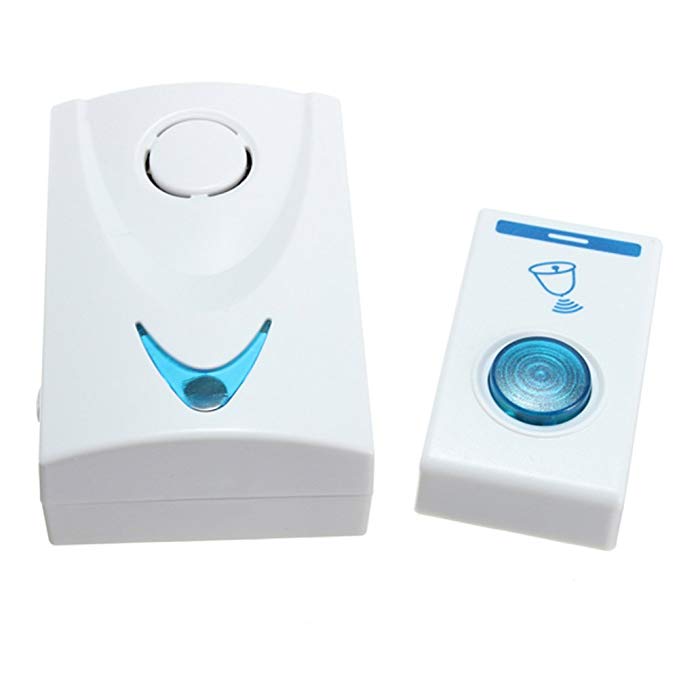 QGSTAR Model 504D Portable Wireless Doorbell With 32 songs Door Alarm