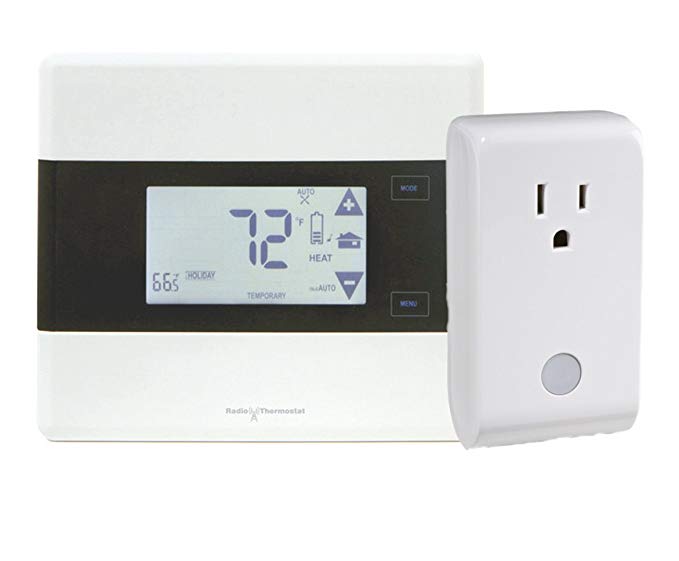 IRIS Z-wave Thermostat ( CT101, Improved CT100 ) and ZigBee plug SPG800 combo