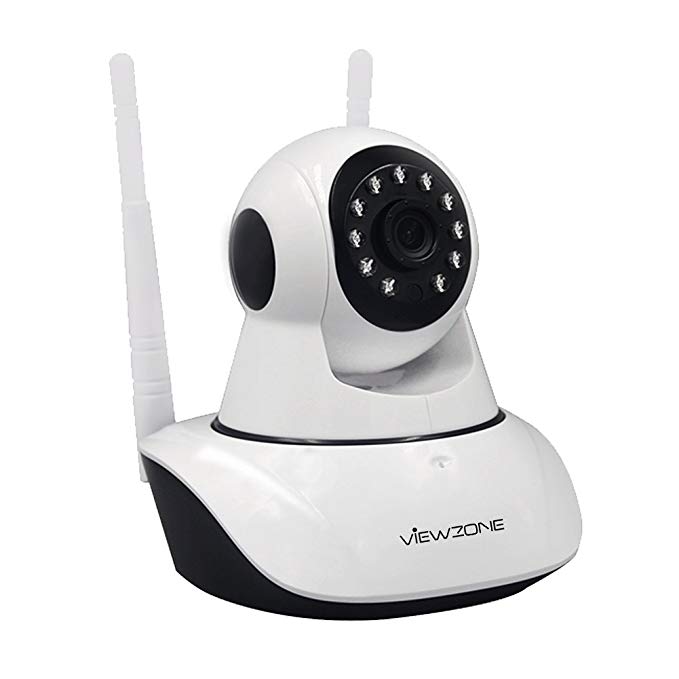 Viewzone 1080P HD WiFi IP Camera with Night Vision Two Way Audio, Wireless Home Security Camera Supports Pan/Tilt/Zoom Motion Detection, 2.4GHz WiFi Band IP Camera for Baby/Elder/Pet Monitor