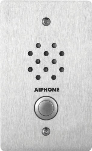 Aiphone LE-SS-1G Vandal-and Weather-Resistant Single-Gang Door Station for Use with AX, LAF/LDF-C, LEM, LEF, MP-S Series Intercom Systems