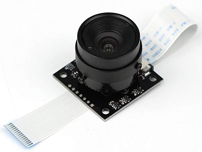 Arducam NOIR Camera Board with LS-2717CS CS Mount Lens for Raspberry Pi Model A/B/B+, Pi 2 and Raspberry Pi 3,3b+