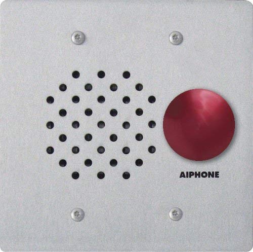 Aiphone LE-SSR Vandal- and Weather-Resistant Two-Gang Door Station For Use with AP-M, LAF-C, LDF, LEF, LEM, and MP-S Series Intercom Systems
