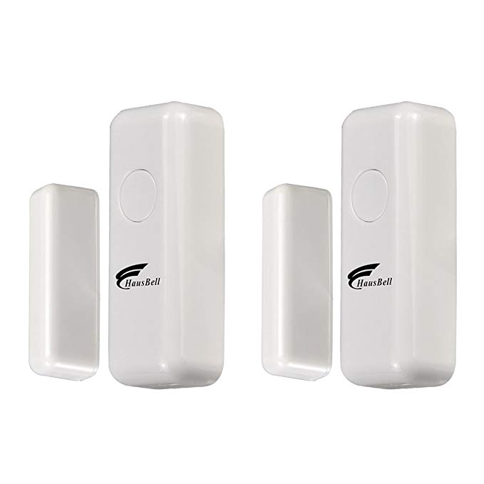 Alarm System 2 Pack Contact Sensor, Hausbell Home Security System,3G & WIFI 2in1 Wireless Smart GSM Security Alarm，only 2 Pack Contact Sensor