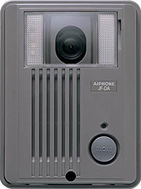 Aiphone JF-DA Surface-Mount Audio/Video Door Station for JF Series Intercom System, ABS Plastic Housing